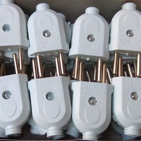 GROSIR STEKER GEPENG DEXTA TERMURAH / COLOKAN GEPENG BIASA