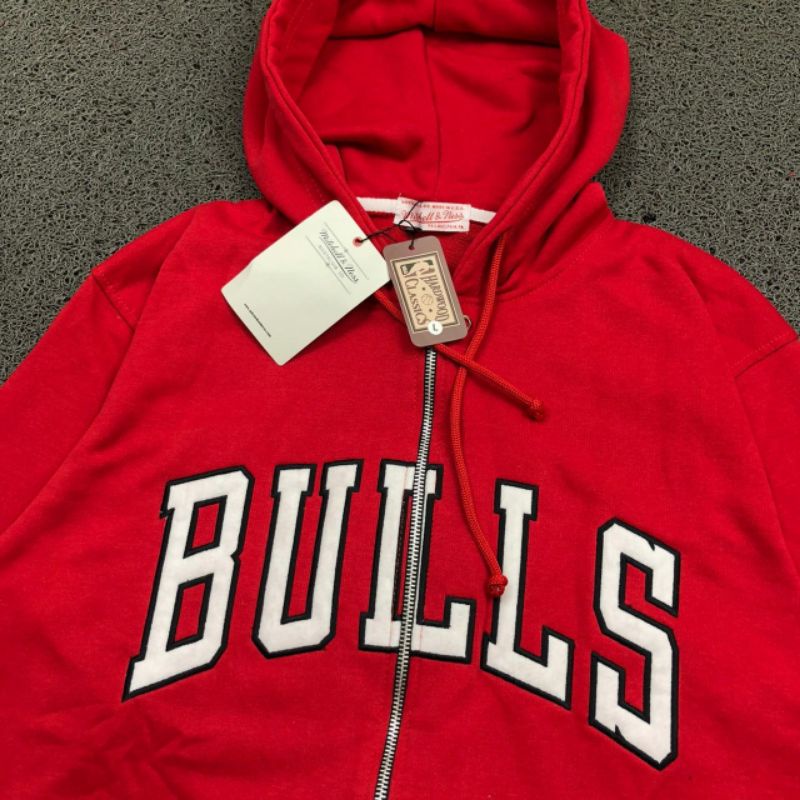 HOODIE ZIPPER BULLS HIGH QUALITY CASUAL HYPE FASHION PRIA