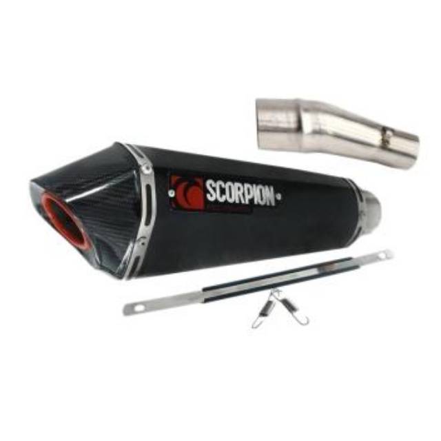 Knalpot Scorpion +Slip on Ninja 250 CBR150  CBR250R
