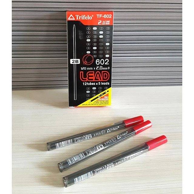 

Isi pensil mekanik trifelo 2B 2mm