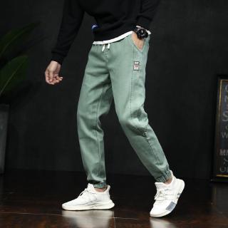  Celana  Panjang Jeans Pria  Casual Model  Harem Longgar Slim 