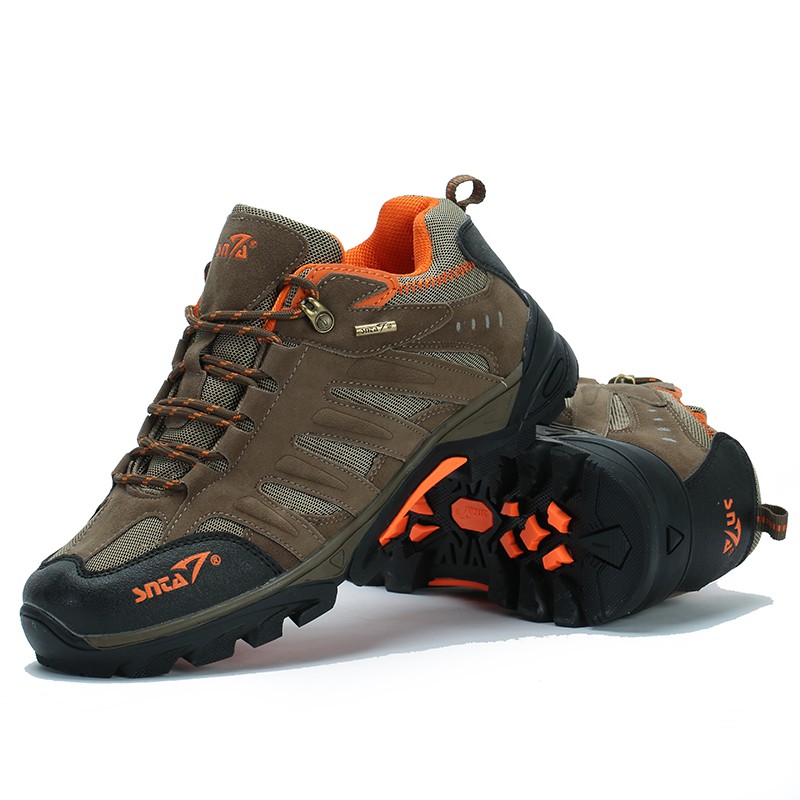 Sepatu Gunung-Hiking Outdoor SNTA 431 Brown Orange  - Semi Waterproof Size 44 Dan 45