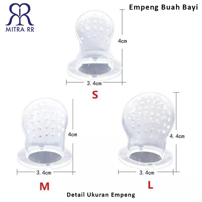 Empeng Buah Bayi MPASI / Baby Fruit and Food Feeder/ Fruit Pacifier Dot Bayi Teething