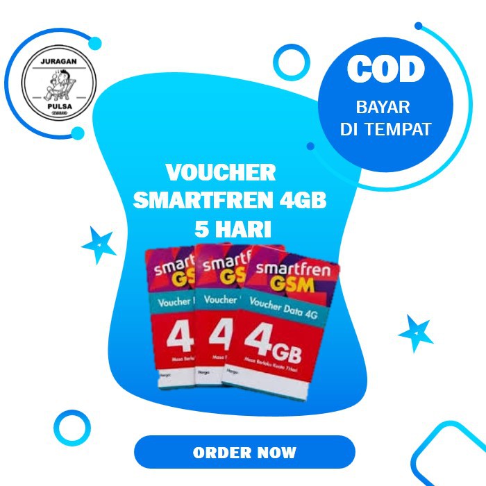 VOUCHER SMARTFREN 4GB