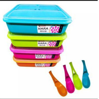 tempat makan Clio Nara 3sekat+ sendok