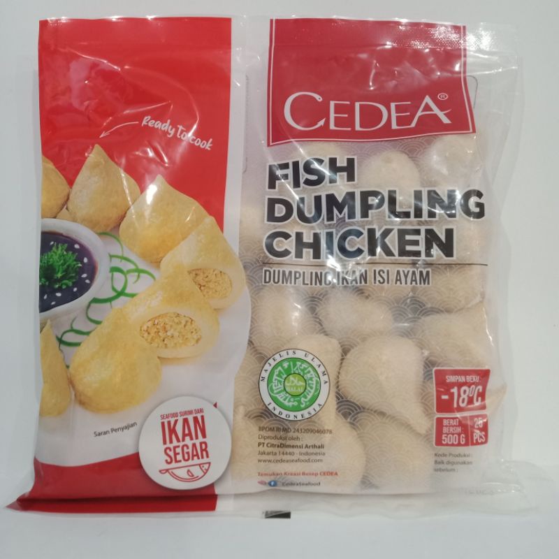 

FISH DUMPLING CHICKEN CEDEA 500 GR