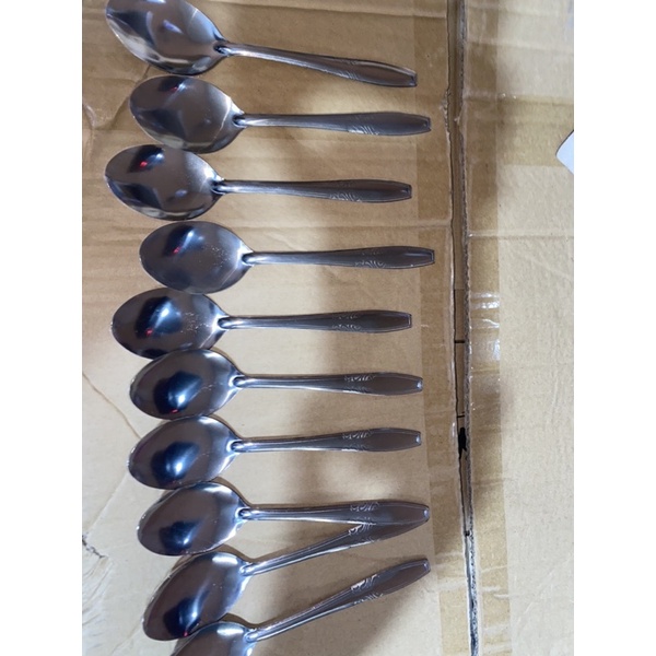 [DGB] SENDOK STAINLESS TEBAL MURAH BESI FOODGRADE LUSIN LUSINAN
