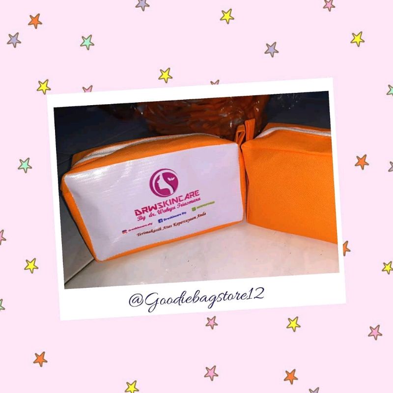 Promo Tas skincare tas souvernir skincare tas promosi tas label skincare beauty