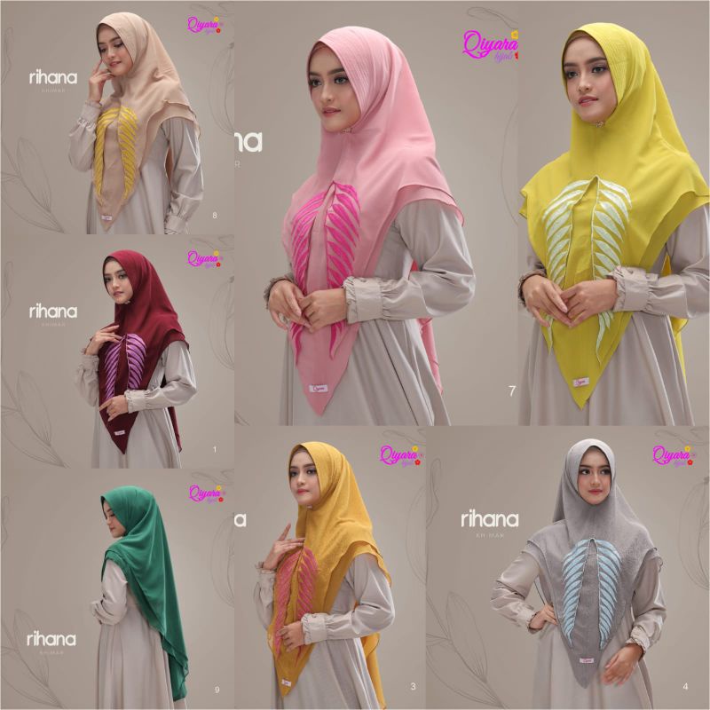 Khimar Rihana Ori Qiyara Hijab