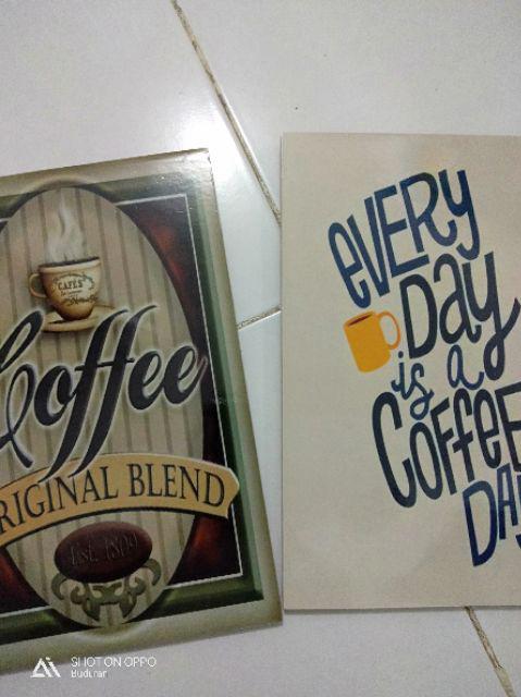 Hiasan Dinding Dekorasi Poster Pajangan Kayu Dinding