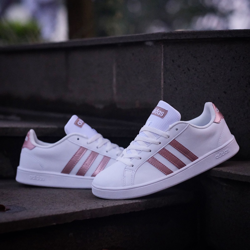 ADIDAS GRAND COURT WHITE ROSE GOLD ORIGINAL