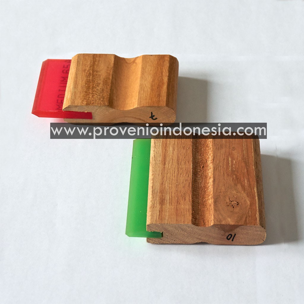 Gagang Kayu Pegangan Rakel Alat Sablon
