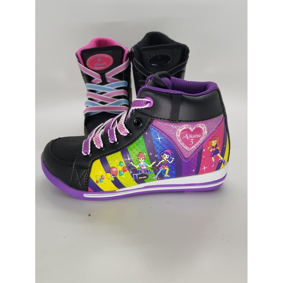 Sepatu tinggi anak perempuan cewe sekolah , Finotti Aikatsu 3 Berkualitas