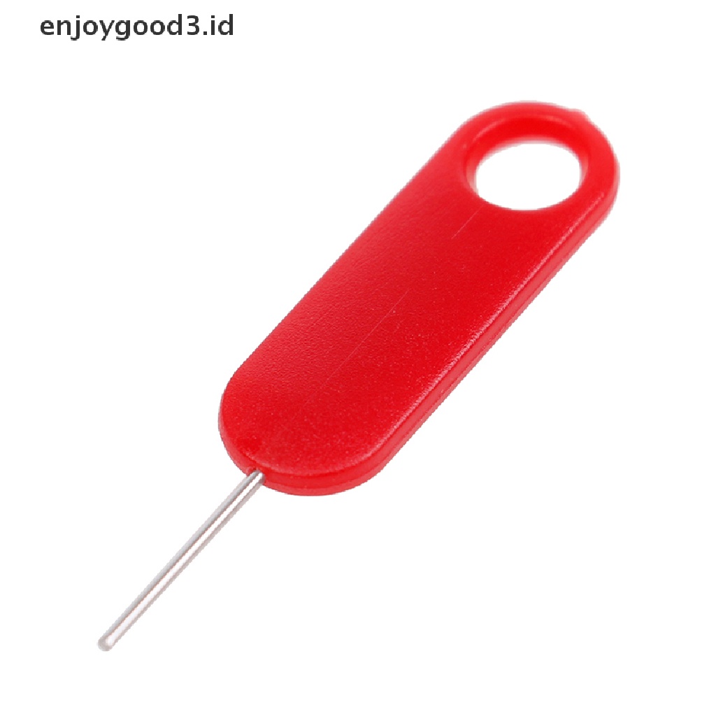 (Rready Stock) 10 Pcs pin Pelepas sim card Warna Merah (ID)