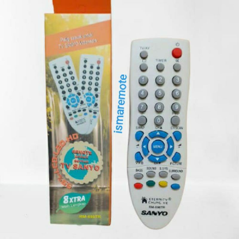 REMOTE REMOT TV SANYO LCD LED MULTI