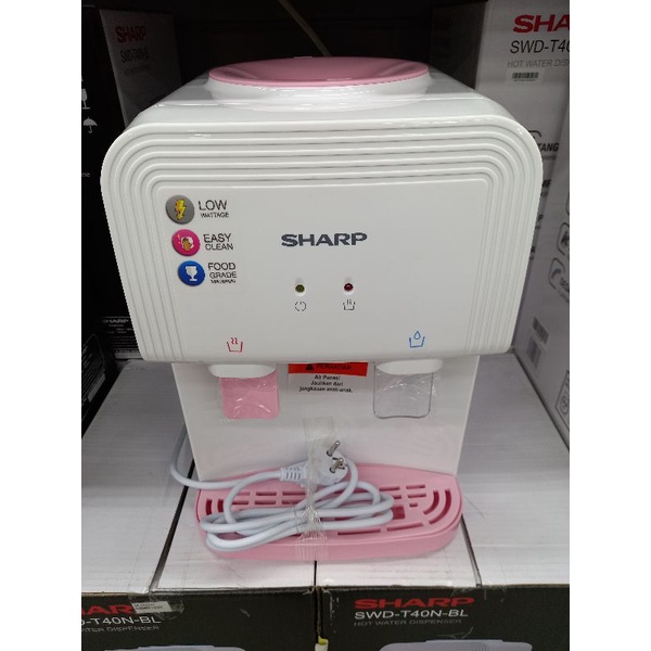 Sharp Dispenser SWD-T40N BL/PK Hot & Normal-Pink