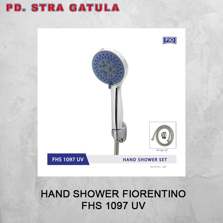 Hand Shower Fiorentino FHS1097UV Chrome - Shower Fiorentino FHS 1097 UV