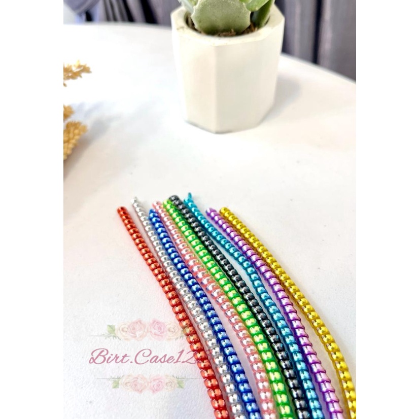 RT94 PELILIT KABEL SPIRAL WARNA METALIC PELINDUNG CABLE HP CHARGER UNIVERSAL CORD PROTECTOR SOLID COLOR GLOSSY BC6246