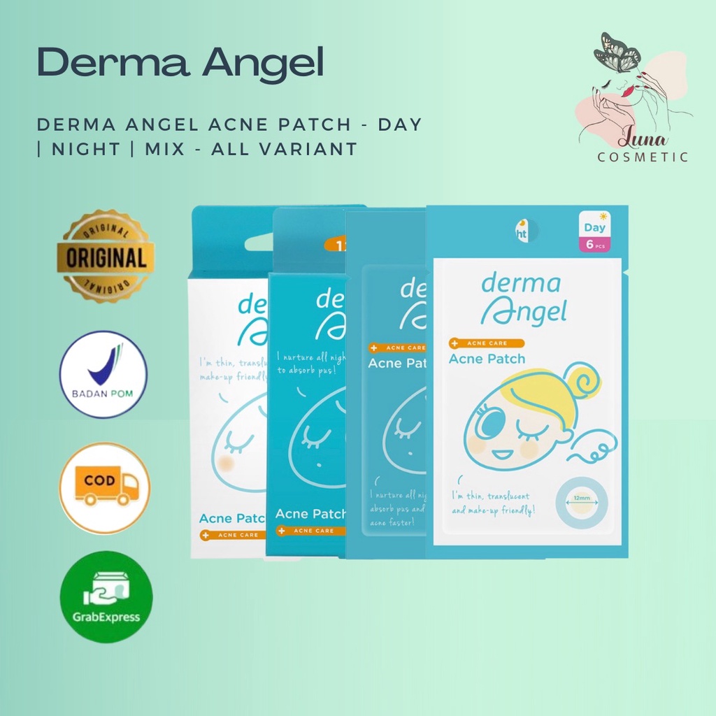 DERMA ANGEL Acne Patch - DAY 6 / 12 | NIGHT 6 / 12 | MIX