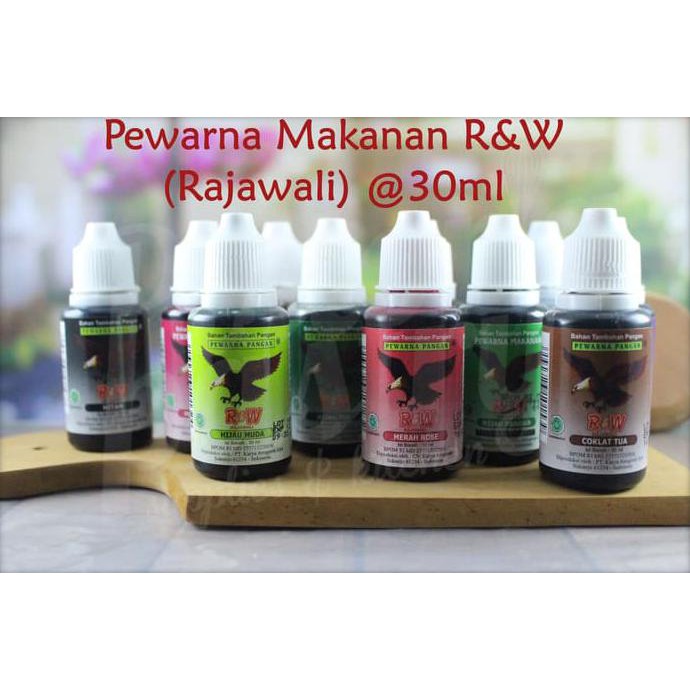 

Toko-Bahan-Kue- Pewarna Makanan R&W (Rajawali) - Halal - Hitam -Terlengkap-Termurah-Dijamin.