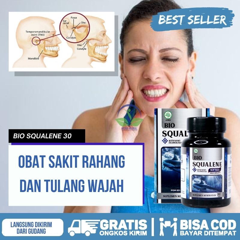 OBAT SAKIT RAHANG KIRI DAN KANAN, PENGHILANG NYERI OTOT RAHANG, SAKIT SAAT MENGUNYAH MAKANAN DAN NGO