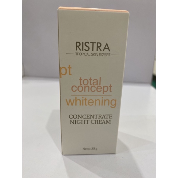 RISTRA TOTAL CONCEPT WHITENING NIGHT CREAM