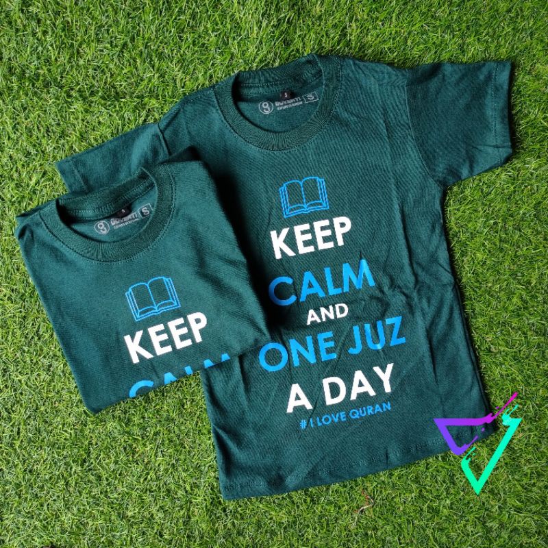 Baju / Kaos Distro Anak Laki Laki dan Perempuan / GOVERTI / Atasan / Kaos Oblong Motif Keep Hijau Ar