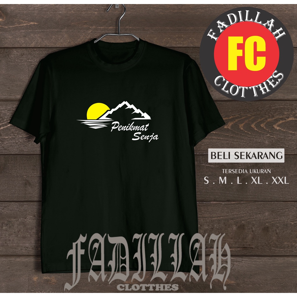 Kaos Baju Indie Penikmat Senja Kaos Distro