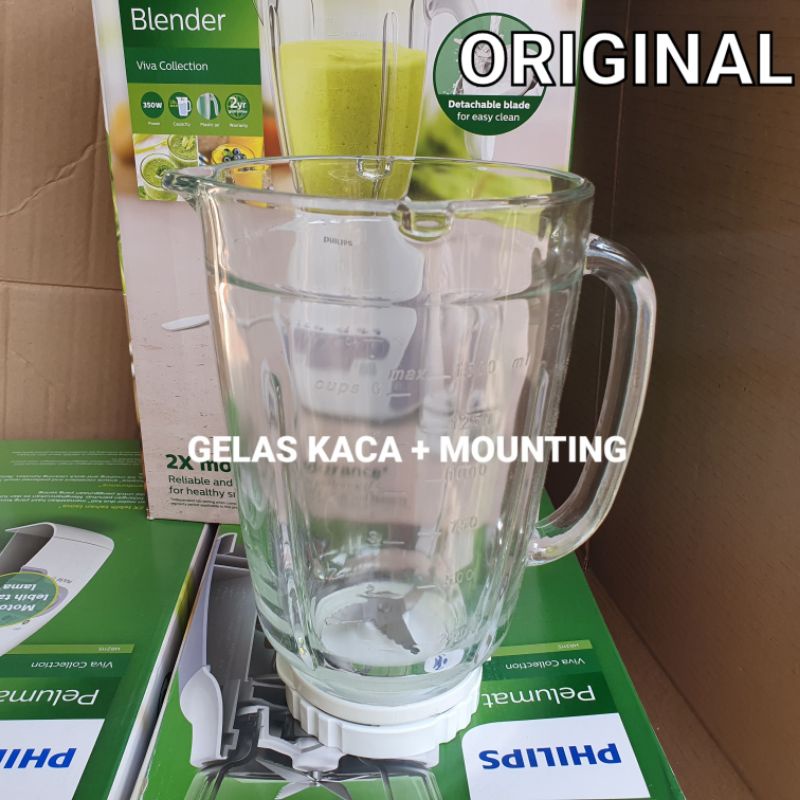 Set Gelas Jar Beling Blender Philips HR 2116,2115,2071,2061