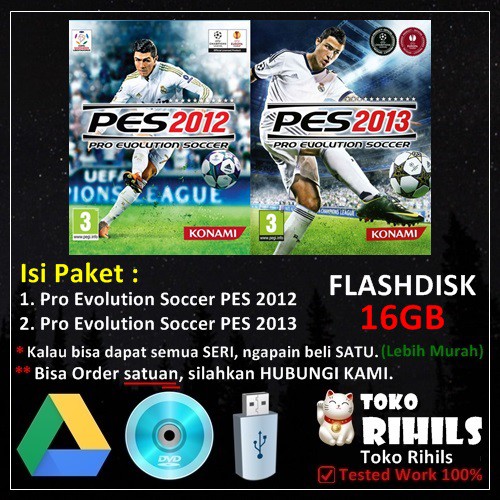 PES 2012 dan 2013 Game PC Laptop