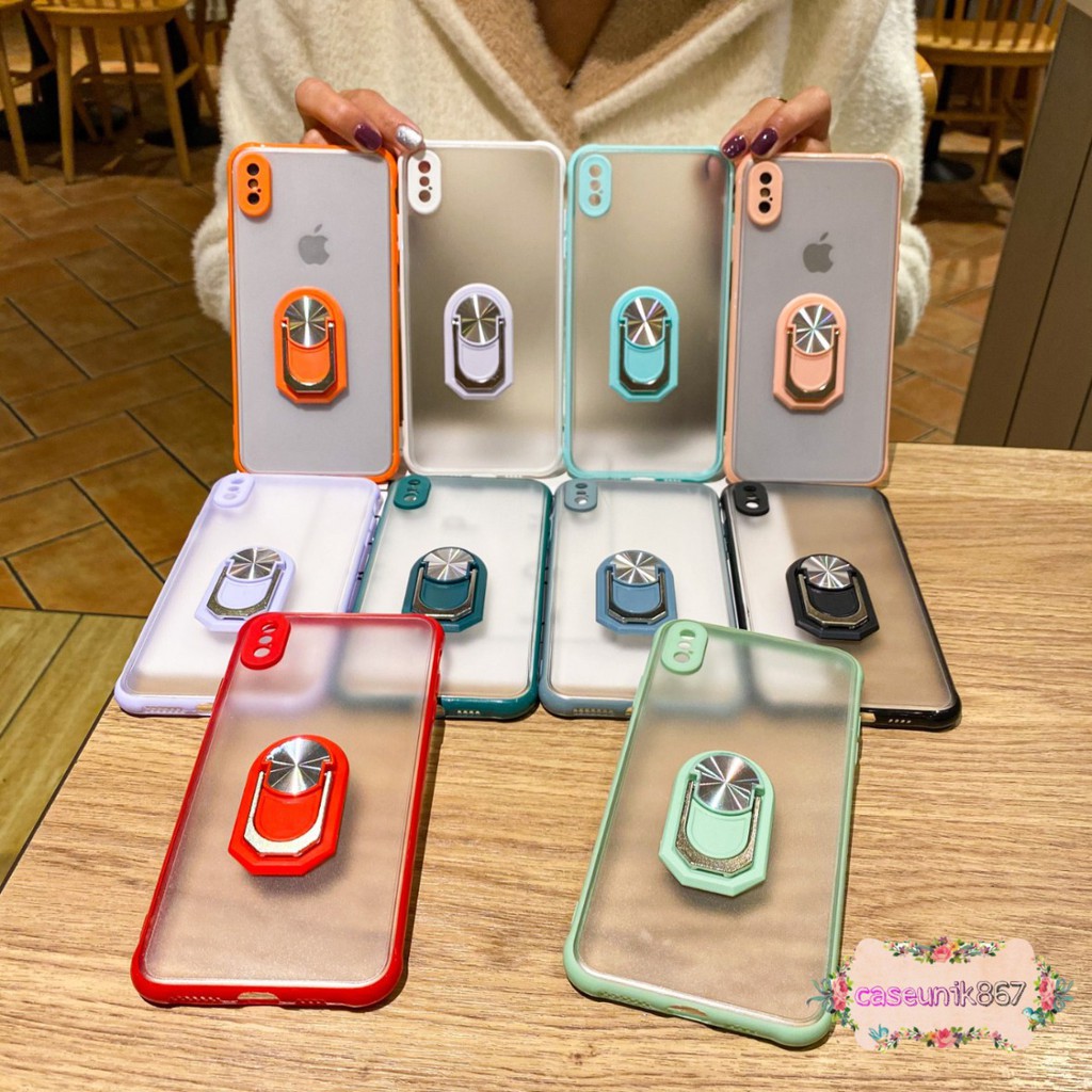 SOFTCASE CHOICE RINGSTAND IPHONE 6 7 8 6+ 7+ 8+ X XS CS2706