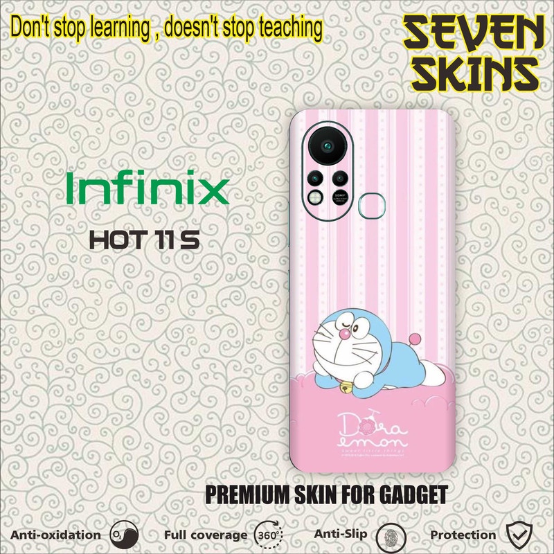 SKIN HANDPHONE  INFINIX HOT 11 S DORAEMON