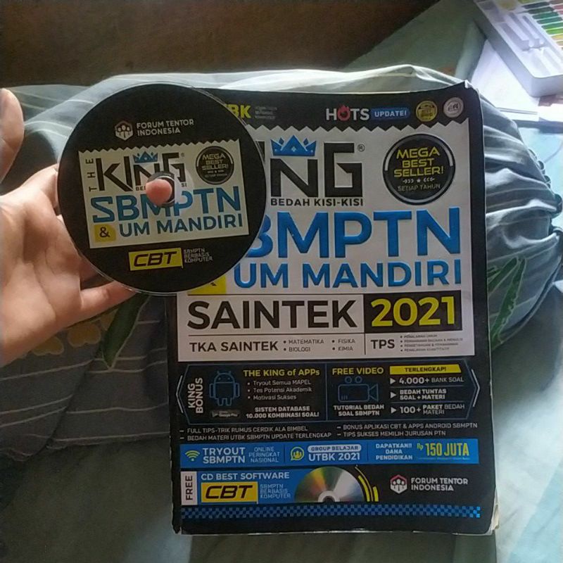 PRELOVED THE KING SBMPTN&UM MANDIRI SAINTEK 2021