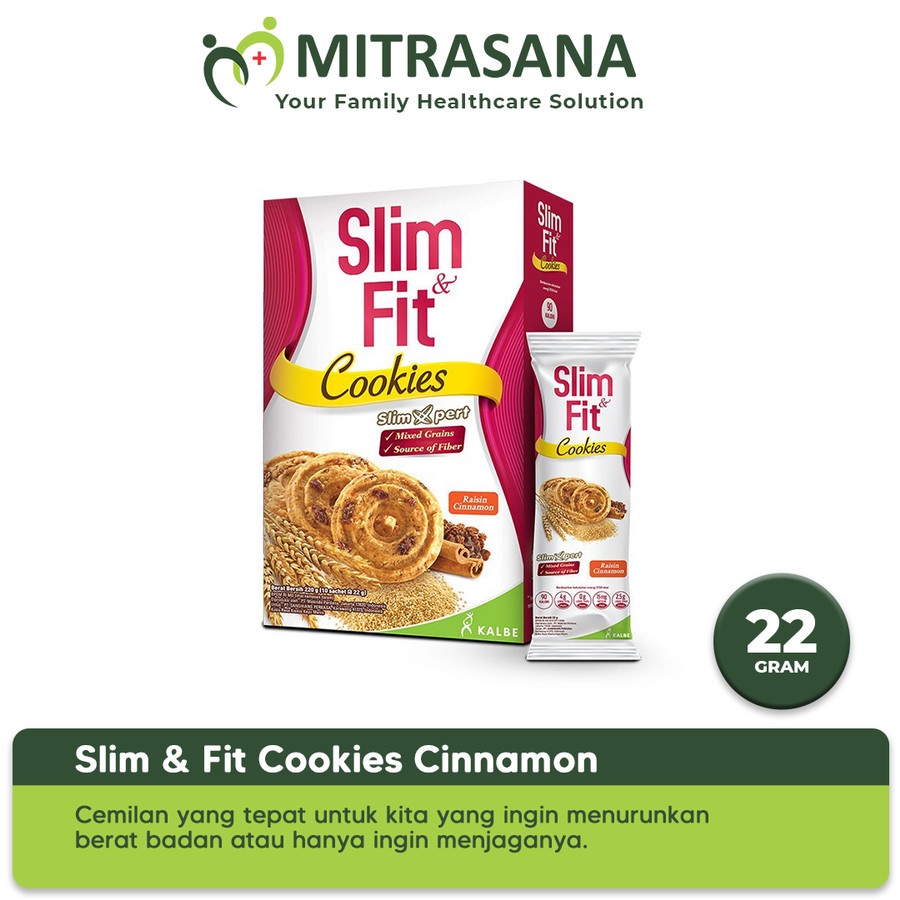 

Slim & Fit Cookies Coklat - Raisin Cinamon / 22 Gr