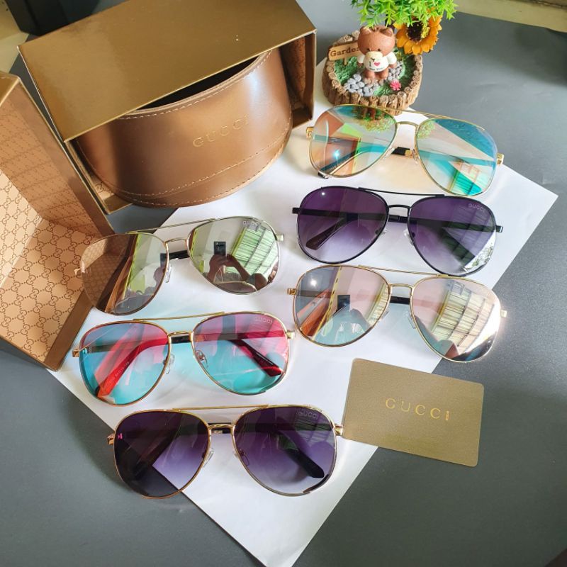 KACAMATA GUCCI 2282 FULL SET DAPAT PEMBERSIH KACA