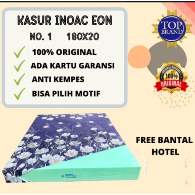 kasur busa inoac  200x180x20 kasur busa no1 busa anti kempes matras busa inoac garansi 15th