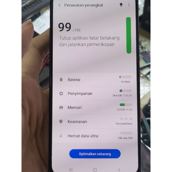 mesin samsung m31 6/128 normal tested
