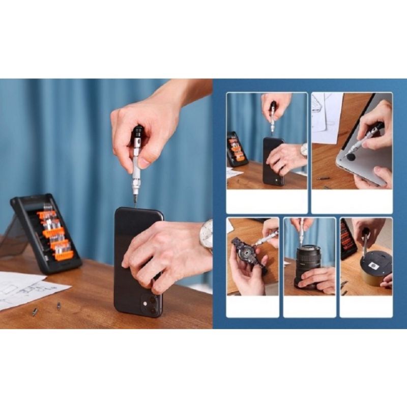 UGREEN Screwdriver Obeng Set Repair Tools Reparasi Komputer HP Laptop Kamera Radio