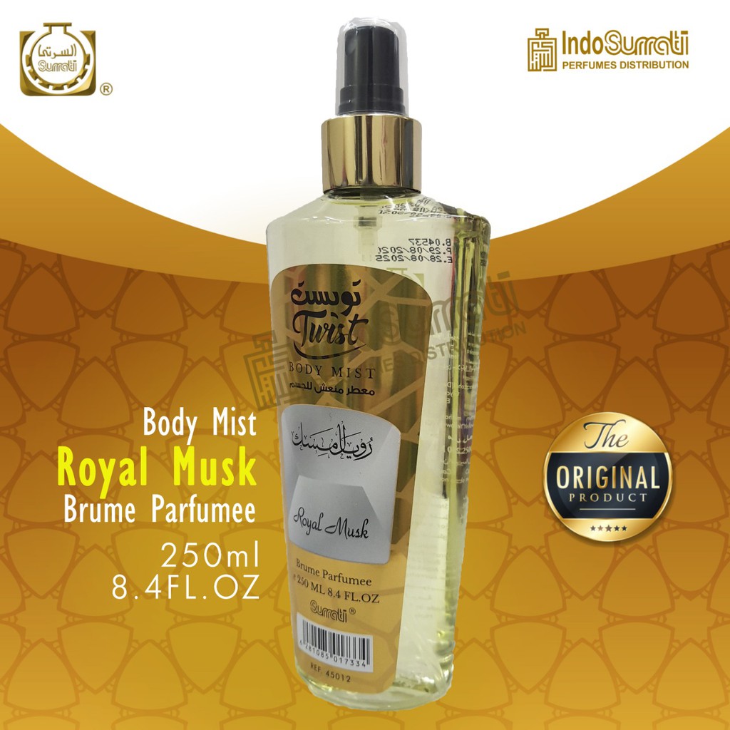 Body Mist 250ml - ROYAL MUSK | Parfum Surrati