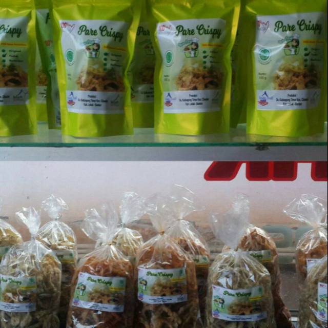 

Keripik pare/paria makanan sehat