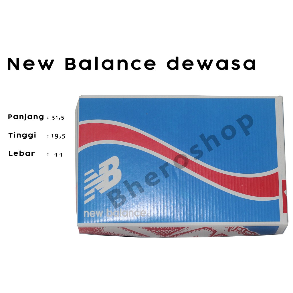

inner box / dus new balance dewasa uk 36-44