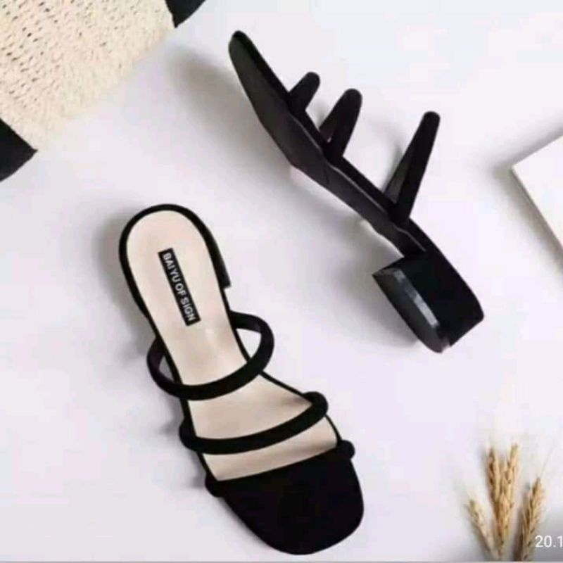 SANDAL HEELS BAN3 HAK 3CM