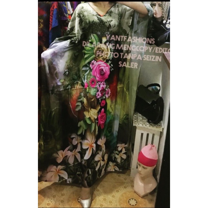 kaftan India import sutra silk