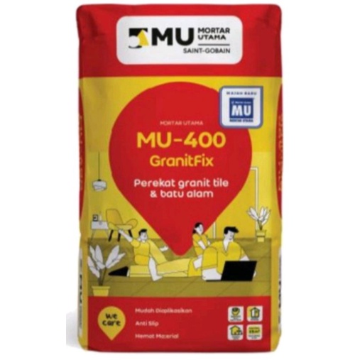 Mortar Utama - MU 400 GranitFix / Perekat Geranit MU 400 25kg