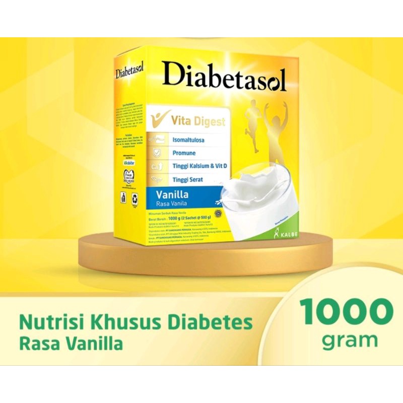 

Susu Diabetasol Milk 950gr