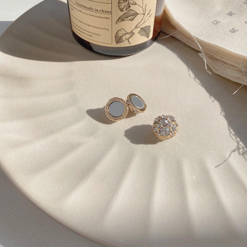 Women INS Ear Jewelry Earrings Non-pierced Pesta Minimalis Kristal Pernikahan Anting Giwang Gaya Sederhana Elegan Aksesoris Korea