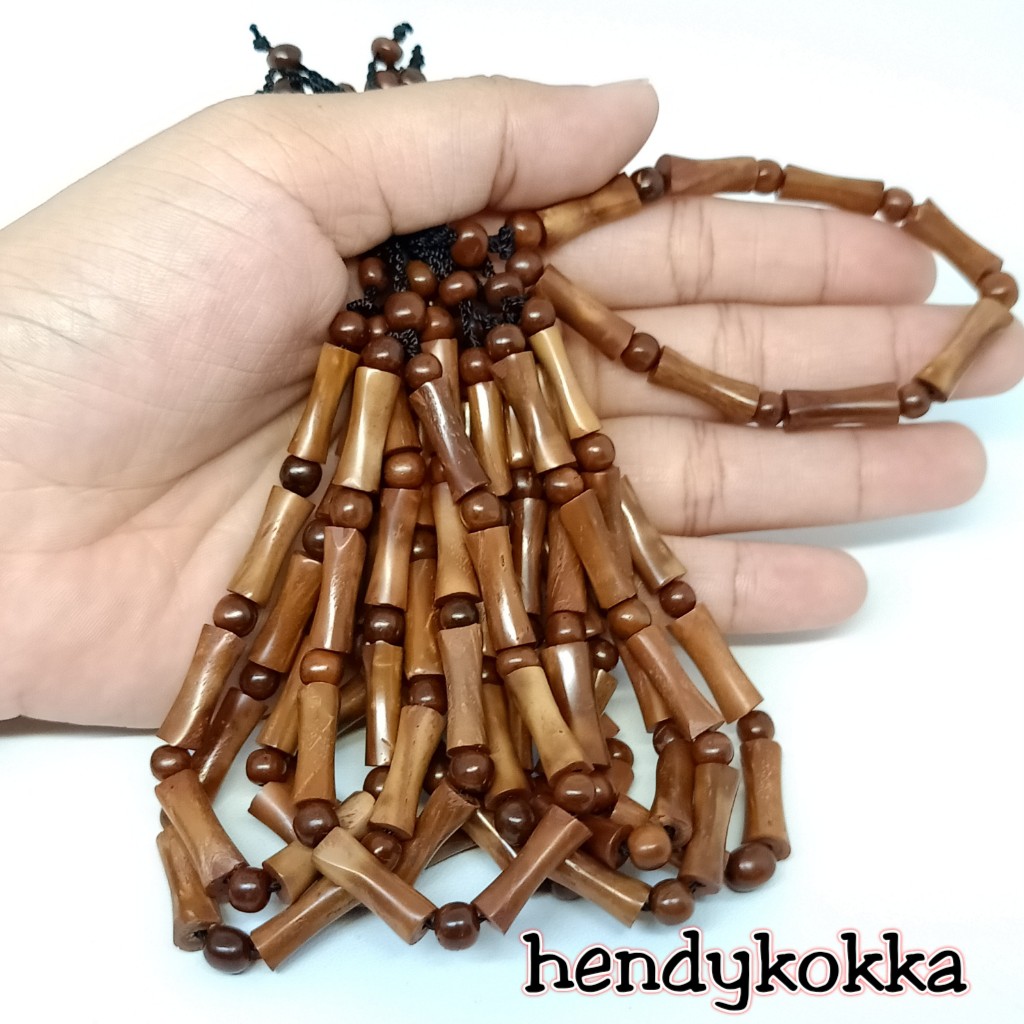 10 gelang kokka kaukah tulang kucing coklat