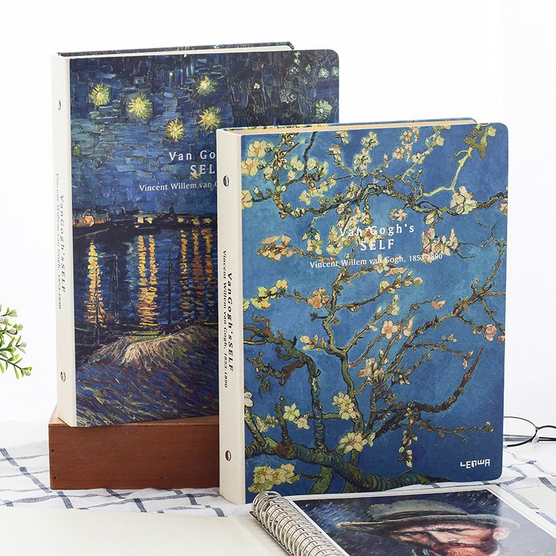 

Binder B5 26 Lubang Vangogh, Vintage dan Time