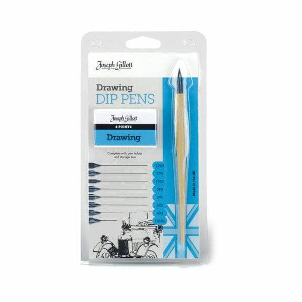 

Pendrawing- Gillott Drawing Pen 8 Nib -Drawing-Pen.