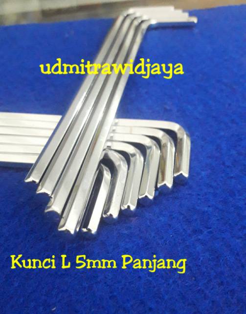 Kunci L Panjang / Hex key Long 5mm HAFU GERMANY